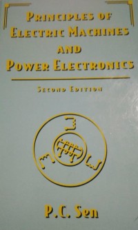 Principles of Electric Machines and Power Electronics
