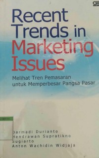 Recent Trends in Marketing Issues