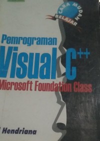 Pemograman Visual C++ Microsoft Foundation Class