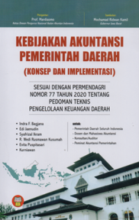Kebijakan akuntansi pemerintah daerah (konsep dan implementasi)
