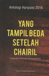 Yang tampil beda setelah chairil