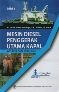 Mesin diesel penggerak utama kapal