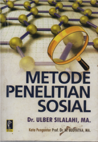 Metode penelitian sosial