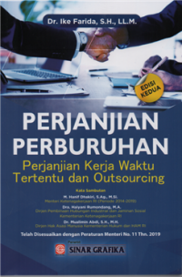 Perjanjian perburuhan : perjanjian kerja waktu tertentu dan outsourcing