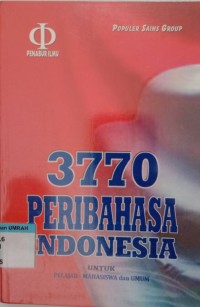 3770 Peribahasa Indonesia