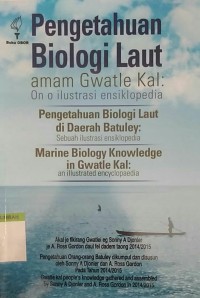 Pengetahuan  biologi laut