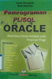 PEMROGRAMAN PL/SQL ORACLE