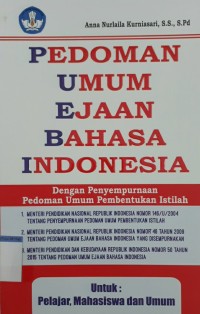 Pedoman umum ejaan bahasa indonesia