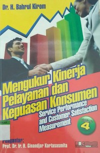 Image of Mengukur kinerja pelayanan dan kepuasan konsumen