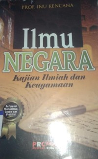 Image of Ilmu negara kajian ilmiah dan keagamaan