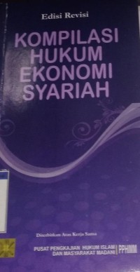 Image of Kompilasi Hukum Ekonomi Syariah
