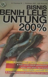 Image of Bisnis Benih Lele Untung 200%