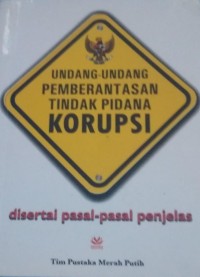 Image of Undang-Undang Pemberantasan Tindak Pidana Korupsi