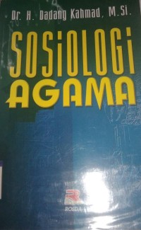 Image of Sosiologi agama