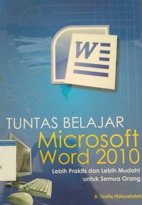Image of TUNTAS BELAJAR MICROSOFT WORD 2010