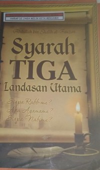 Image of Syarah Tiga Landasan Utama