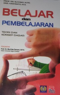 Image of Belajar dan pembelajaran teori dan konsep dasar