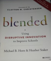 Image of Blended : disruptive innovation to imporove schools
