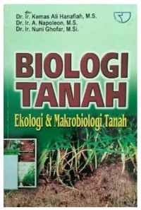 Image of Biologi tanah ekologi & makrobiologi tanah
