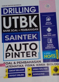 Image of Drilling UTBK BANK soal + Pembahasan SAINTEK auto pinter