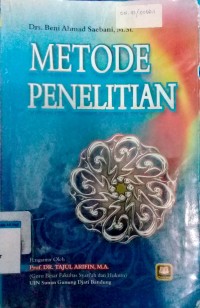 Image of Metode penelitian