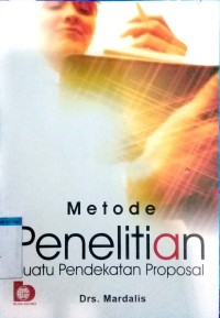 Image of METODE PENELITIAN SUATU PENDEKATAN PROPOSAL