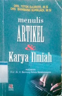 Image of MENULIS ARTIKEL&KARYA ILMIAH