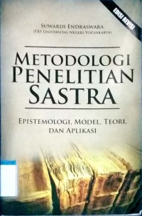 Image of metodologi penelitian sastra