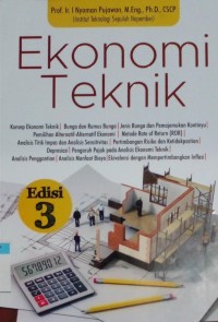 Image of Ekonomi Teknik ed.3