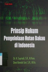 Image of Prinsip hukum pengelolaan hutan bakau di indonesia