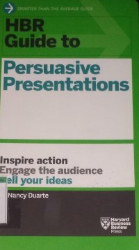Image of HBR guide to persuasive presentations