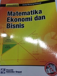 Image of Matematika Ekonomi dan Bisnis Buku 1 Ed 2