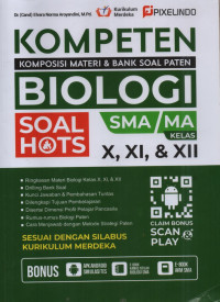 Image of Kompeten ( Komposisi Materi & Bank Soal Paten ) biologi soal hots SMA/MA