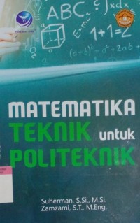 Image of Matematika teknik untuk politeknik