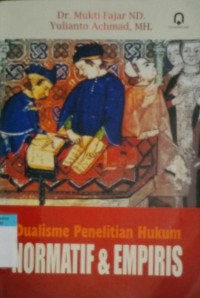 Image of Dualisme penelitian hukum normatif & empiris