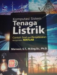 Image of Komputasi Sistem Tenaga Listrik