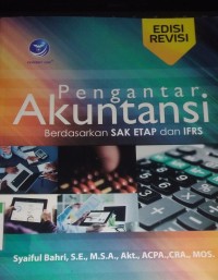 Image of Pengantar Akuntansi Berdasarkan SAK ETAP dan IFRS Edisi Revisi