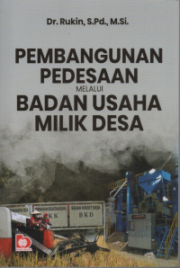 Image of Pembangunan pedesaan melalui badan usaha milik desa