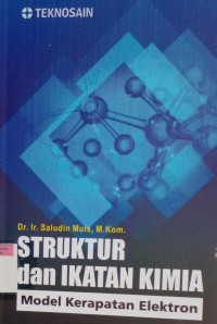 Image of Struktur dan ikatan kimia model kerapatan elektron