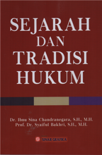 Image of Sejarah dan tradisi hukum