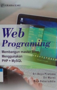 Image of Web Programming membangun master blog menggunakan PHP + MySql