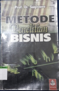 Image of METODE PENELITIAN BISNIS