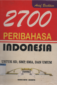 Image of 2700 Peribahasa Indonesia