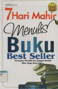 Image of 7 hari mahir menulis buku best seller