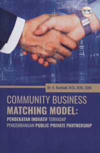 Image of Community business matching model : pendekatan inovatif terhadap