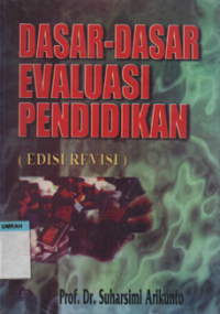 Image of Dasar-dasar evaluasi pendidikan