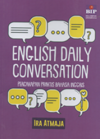 Image of English daily conversation : percakapan praktis bahasa inggris