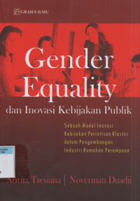 Image of Gender Equality dan Inovasi Kebijakan Publik :