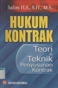 Image of Hukum Kontrak: Teori dan Praktik