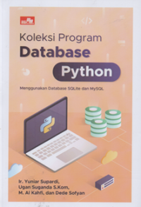 Image of Koleksi program database python : menggunakan database sqlite dan mysql